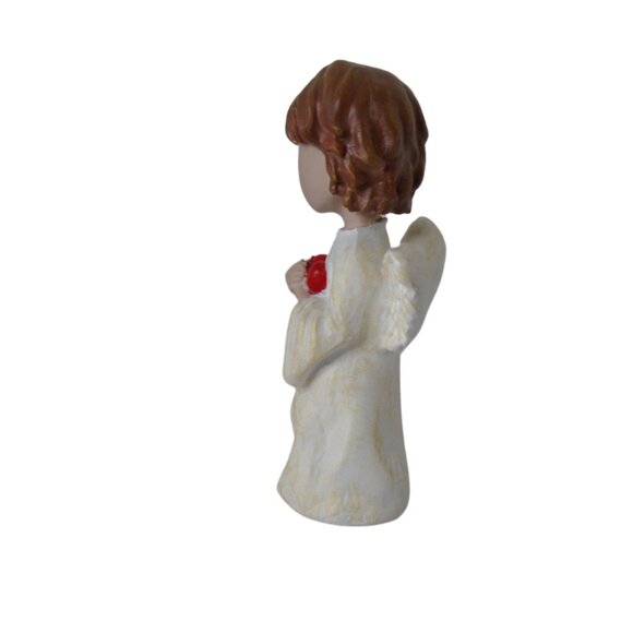 Small Praying Guardian Angel Figurine Sympathy Condolences Gift Care For You - Picture 6 of 9